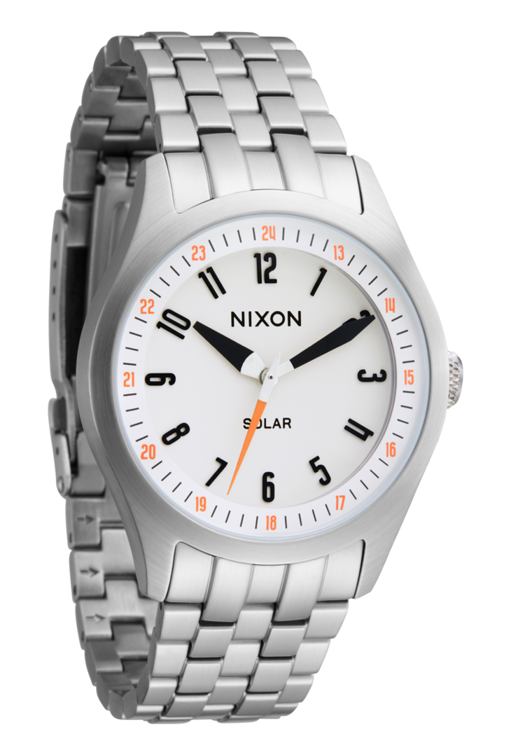 Nixon Nixon Echo 38 | Silver/Cloud Dancer