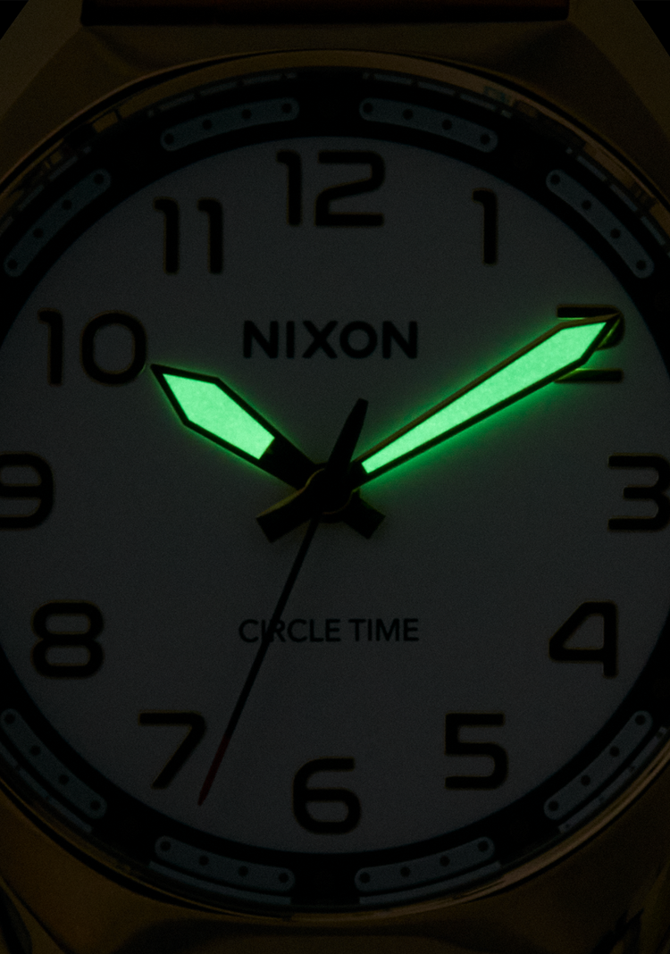 Nixon Nixon Mullet Stainless Steel | Light Gold/White