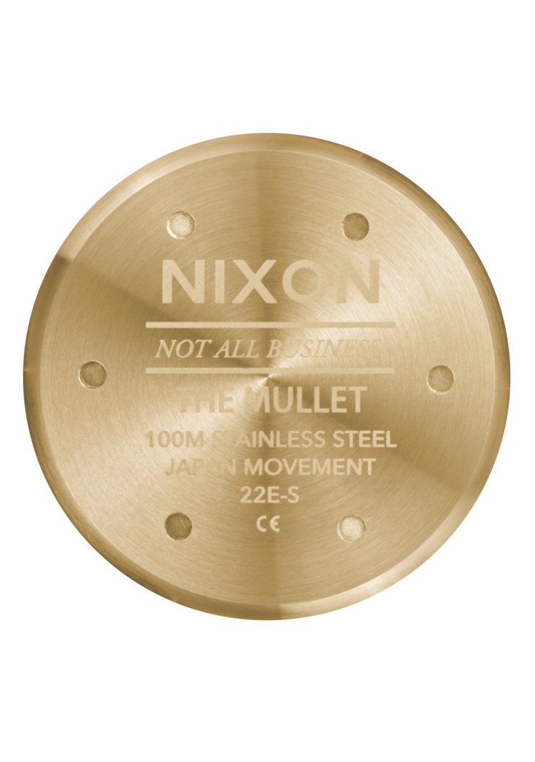 Nixon Nixon Mullet Stainless Steel | Light Gold/White