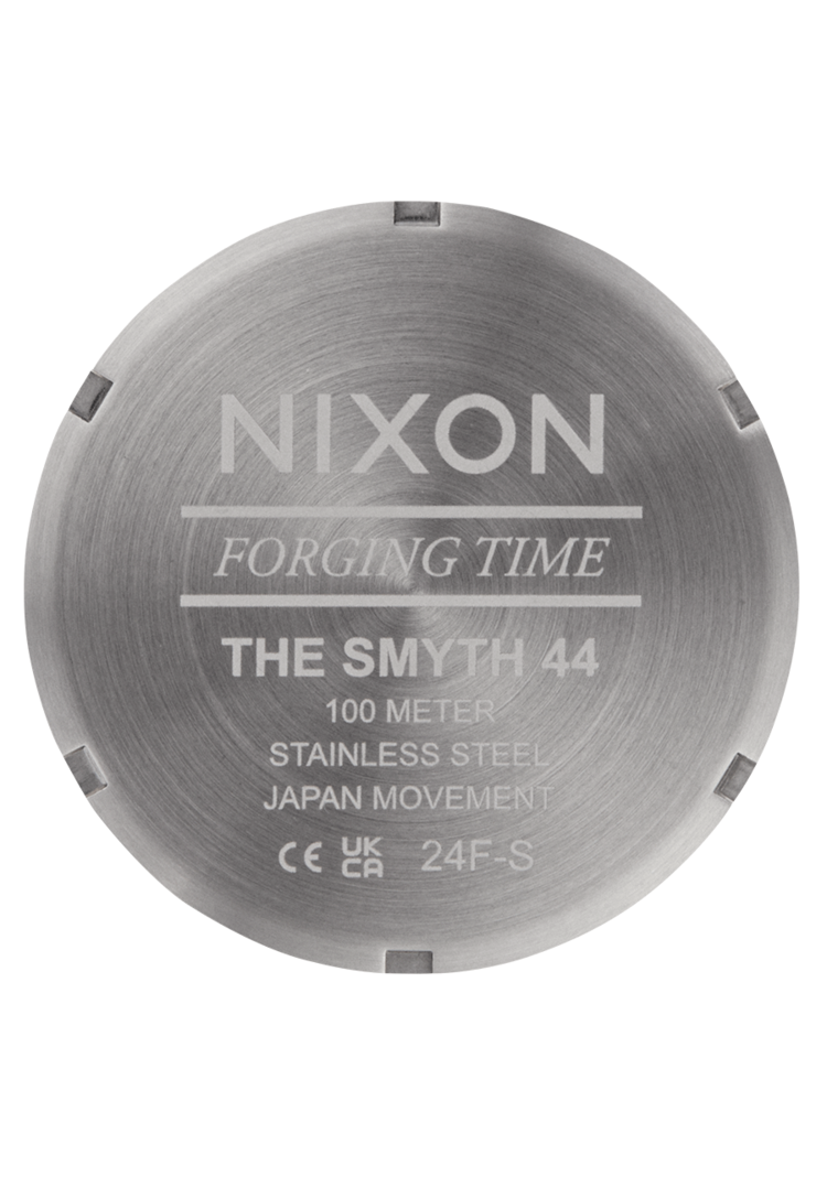 Nixon Nixon Smyth 44 | Silver/Tunnel Black Ombre
