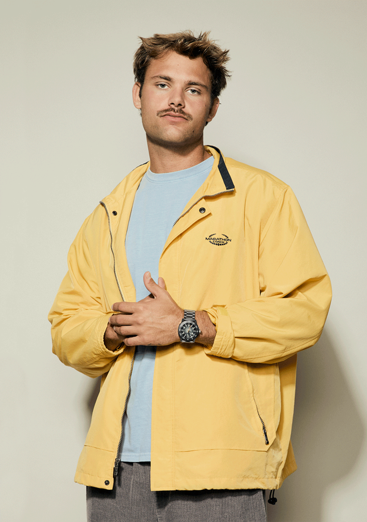 Nixon Nixon Smyth 44 | Silver/Tunnel Black Ombre