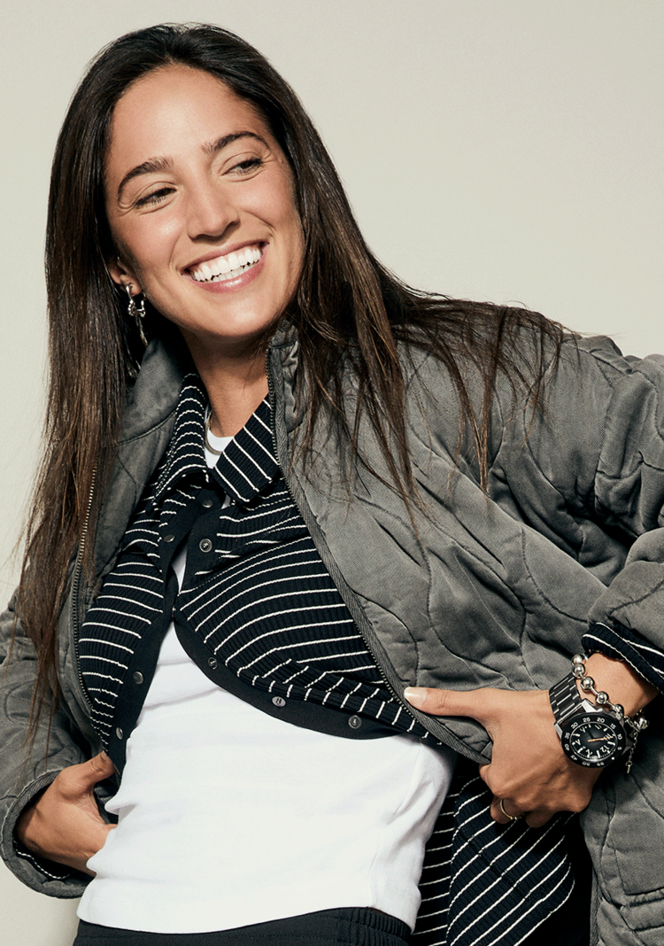 Nixon Nixon Smyth 44 | Silver/Tunnel Black Ombre