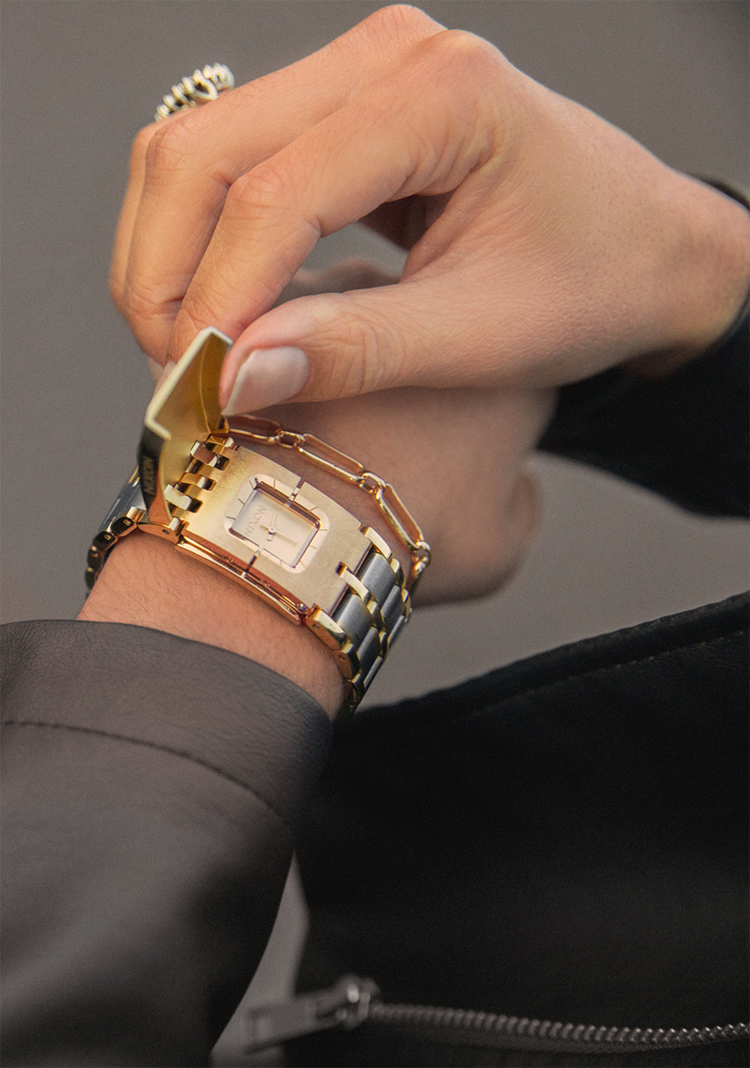 Nixon Nixon Confidante | Silver/Gold