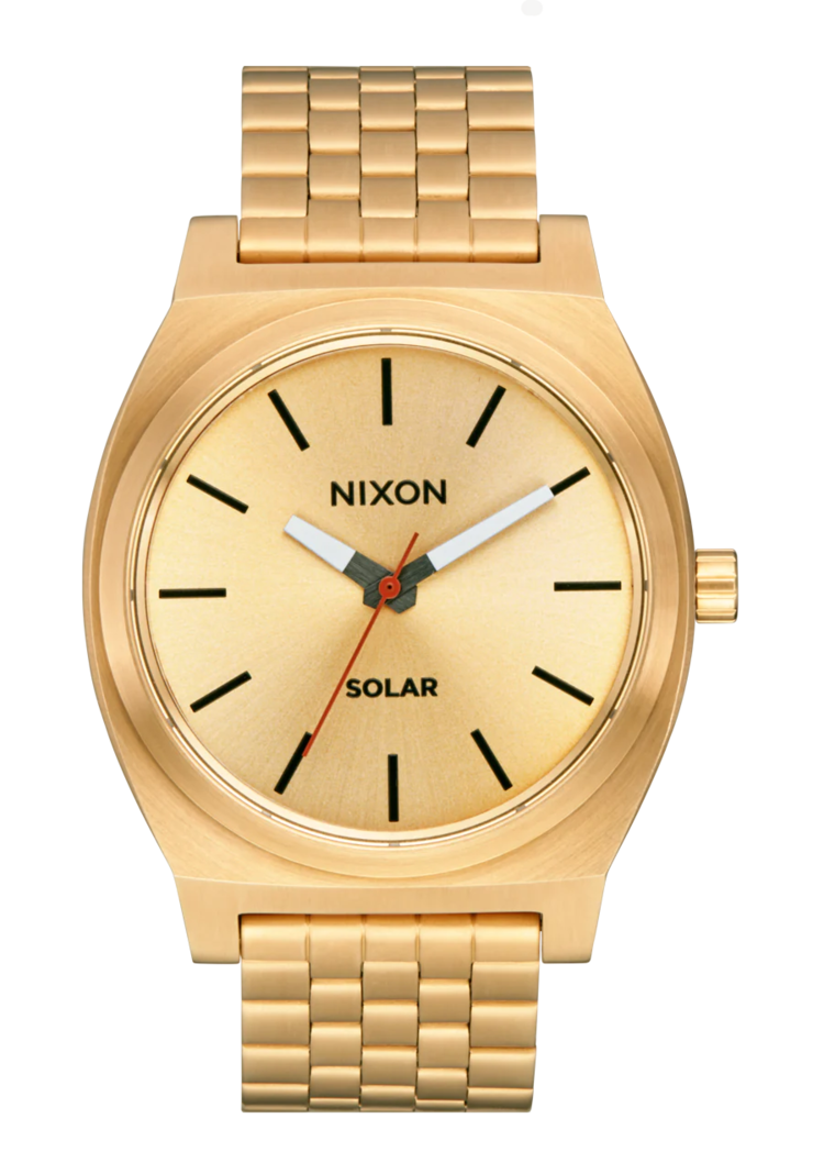 Nixon Nixon Time Teller Solar | All Gold/Black