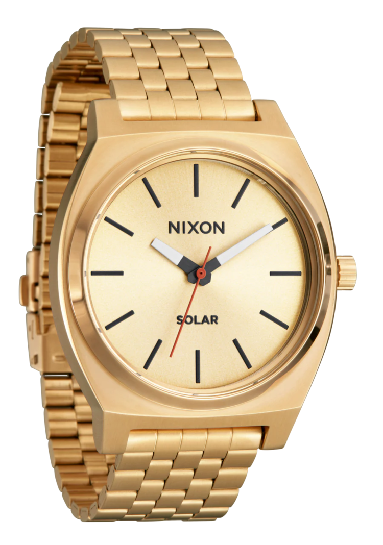 Nixon Nixon Time Teller Solar | All Gold/Black