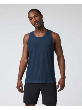 Vuori Vuori Strato Tech Tank (Mens) | Navy Heather