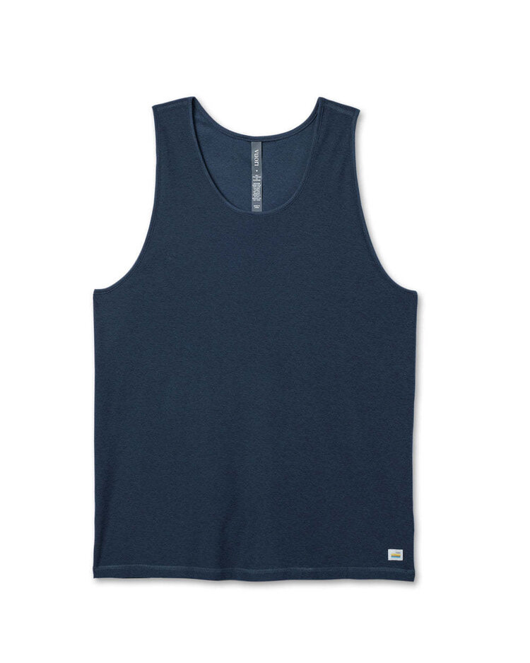 Vuori Vuori Strato Tech Tank (Mens) | Navy Heather
