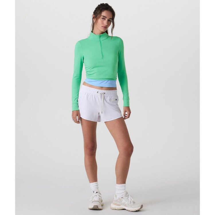 Vuori Vuori Studio Half Zip (Womens) | Light Bergamot