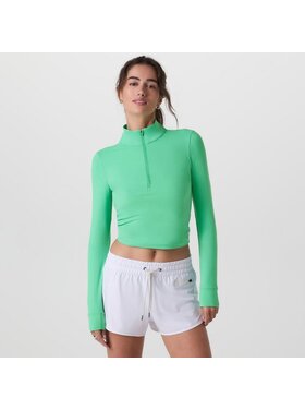 Vuori Vuori Studio Half Zip (Womens) | Light Bergamot