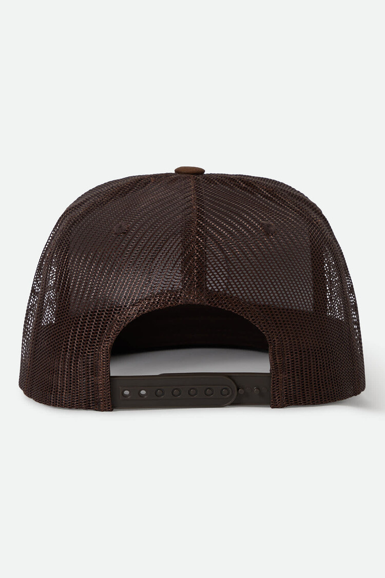 Brixton Brixton Oath Mp Trucker Hat (Mens) | Pinecone Brown/Pinecone Brown