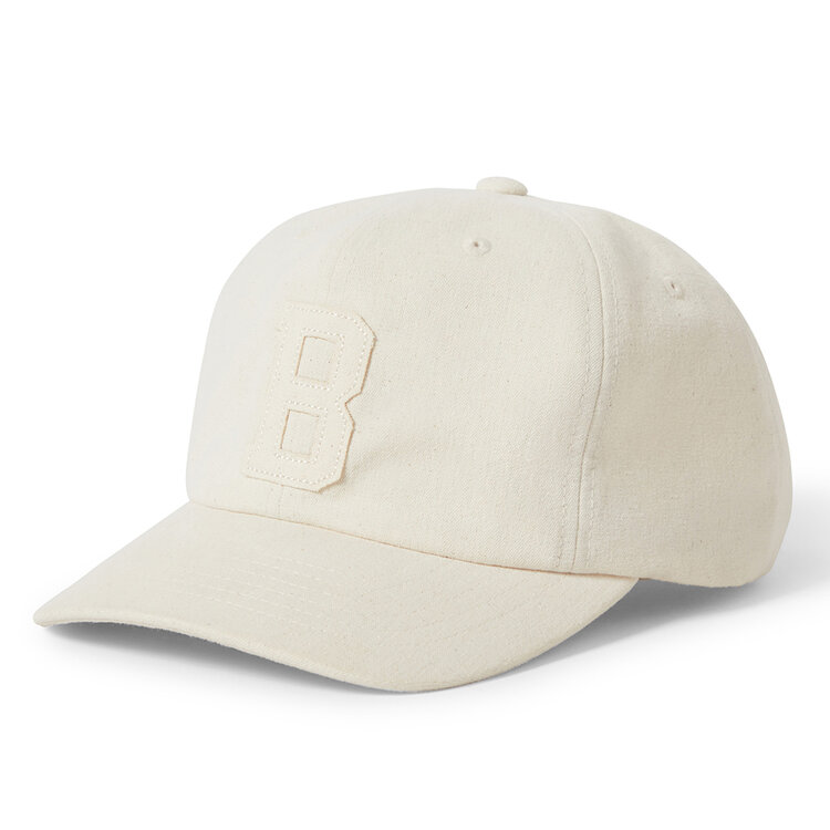Brixton Brixton Big B Mp Cap (Mens) | Egret White Canvas