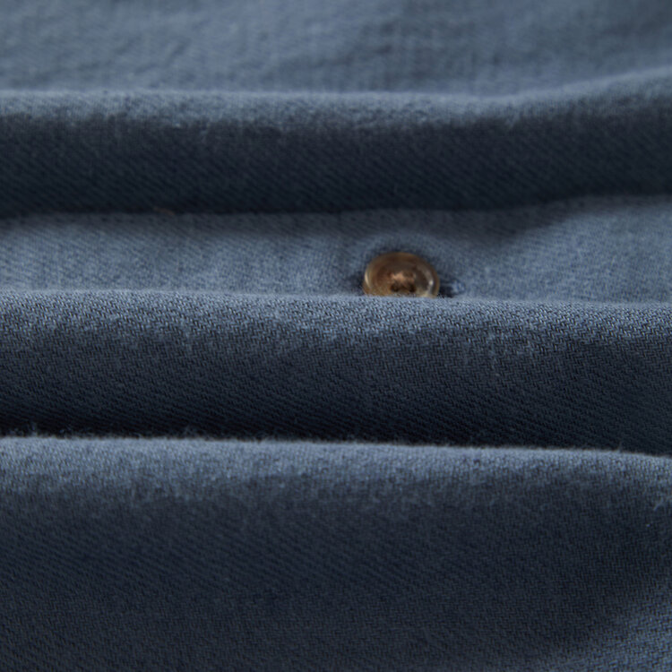 Brixton Brixton Charter Org Cttn S/S Wvn (Mens) | Azure Blue