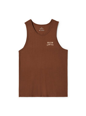 Brixton Brixton Woodburn Tank Top (Mens) | Pinecone Brown/Hazelnut