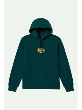 Brixton Brixton Largo Hoodie (Mens) | Deep Emerald