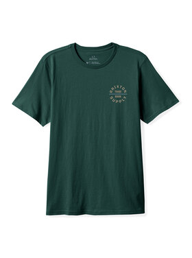 Brixton Brixton Oath V S/S Stt (Mens) | Deep Emerald/Sand/Slate
