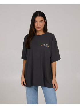 Salty Crew Salty Crew Hopper Cover Up Tee (Womens) | Charcoal