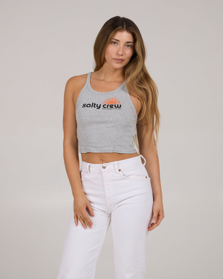 Salty Crew Salty Crew Fun In The Sun Tank (Womens) | Athletic Heather