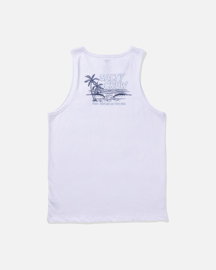 Salty Crew Salty Crew A Frame Tank (Mens) | White
