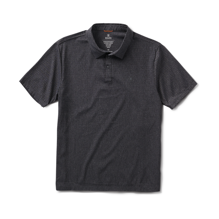 Roark Roark Bless Up Polo (Mens) | Black