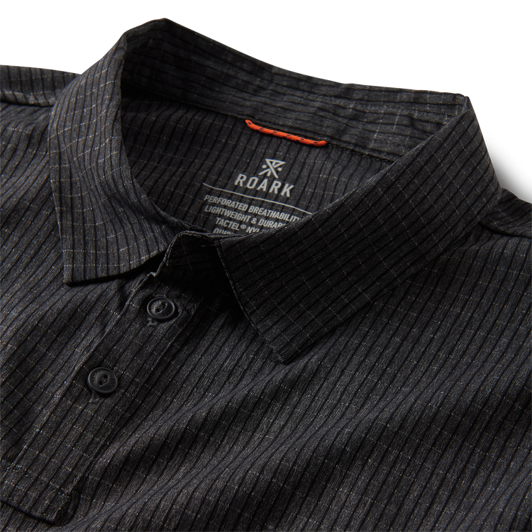 Roark Roark Bless Up Polo (Mens) | Black
