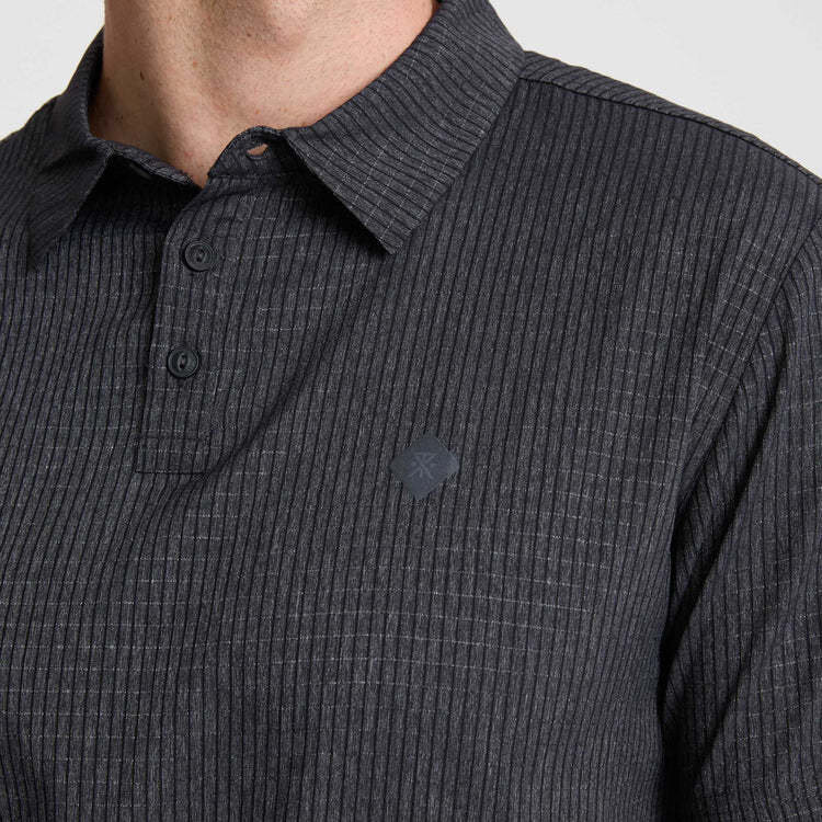 Roark Roark Bless Up Polo (Mens) | Black