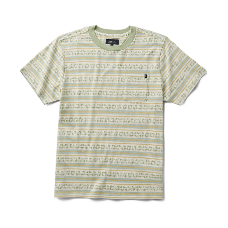 Roark Roark Journey Jacquard Crew (Mens) | Seafoam