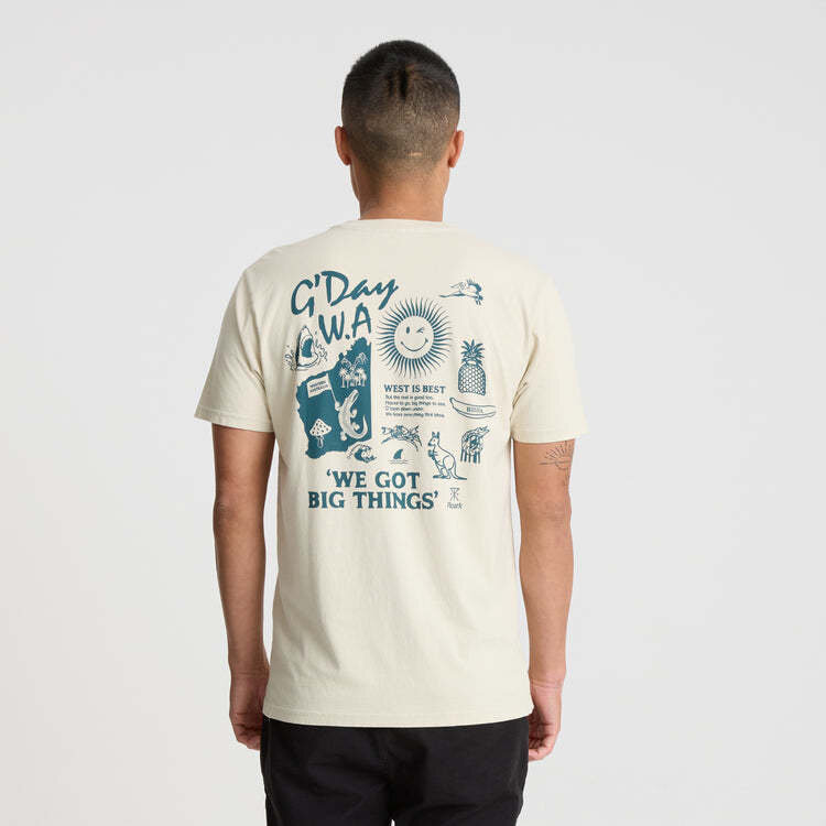 Roark Roark G'Day W.A. (Mens) | Ivory