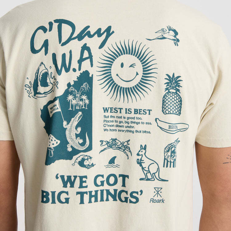 Roark Roark G'Day W.A. (Mens) | Ivory