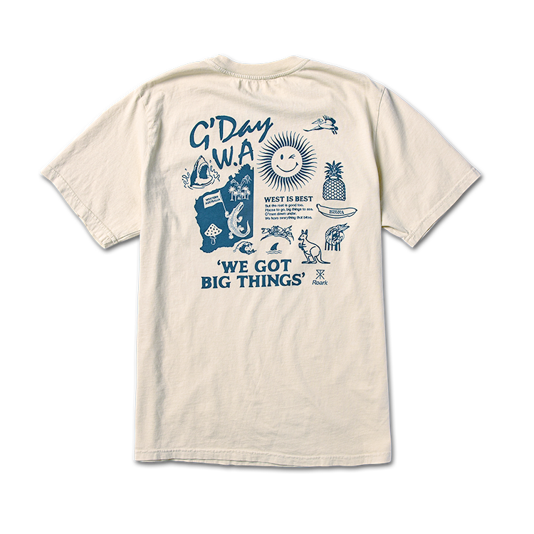 Roark Roark G'Day W.A. (Mens) | Ivory