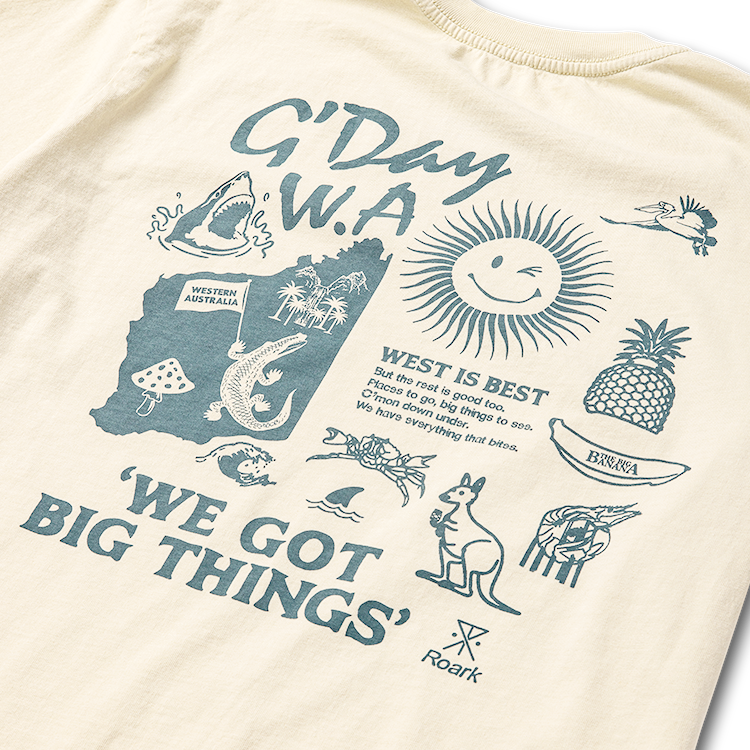 Roark Roark G'Day W.A. (Mens) | Ivory