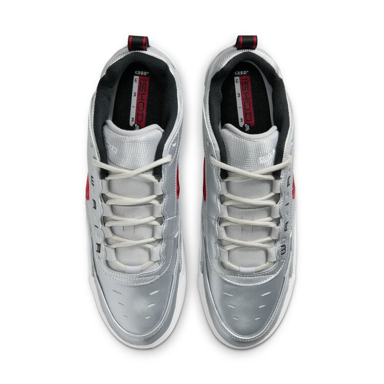 Nike SB Nike Air Max Ishod Premium (Mens) | Metallic Silver/Varsity Red