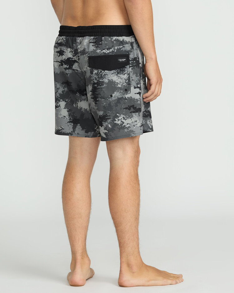 Volcom Volcom Lido Print Trunk 16 (Mens) | Black