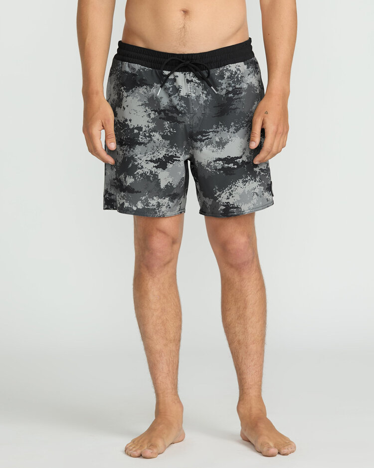 Volcom Volcom Lido Print Trunk 16 (Mens) | Black