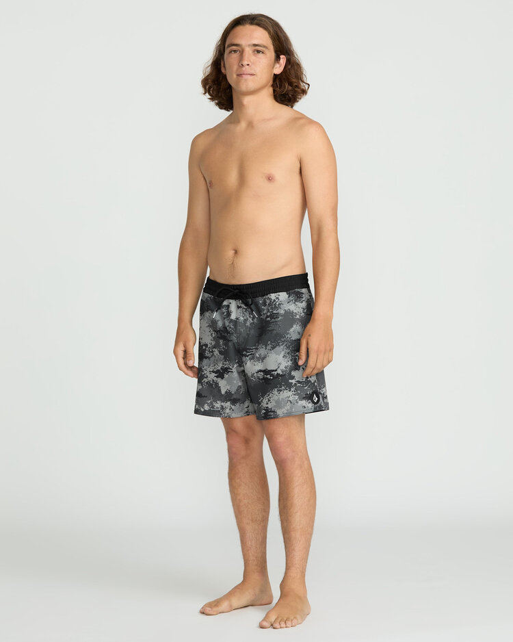 Volcom Volcom Lido Print Trunk 16 (Mens) | Black