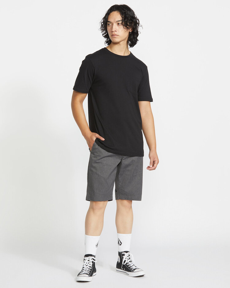 Volcom Volcom Mens Frickin Modern Stretch Short 21 | Charcoal Heather