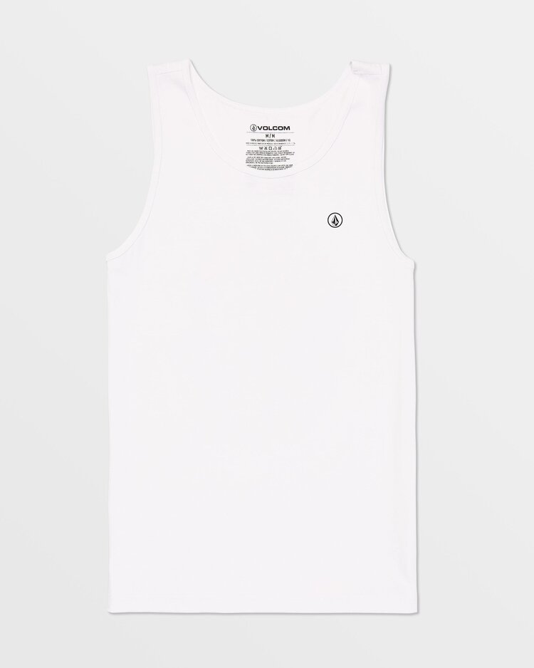 Volcom Volcom Solid Heather Tank (Mens) | White