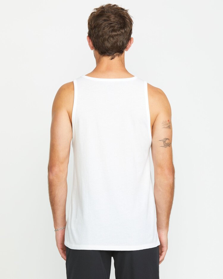 Volcom Volcom Solid Heather Tank (Mens) | White