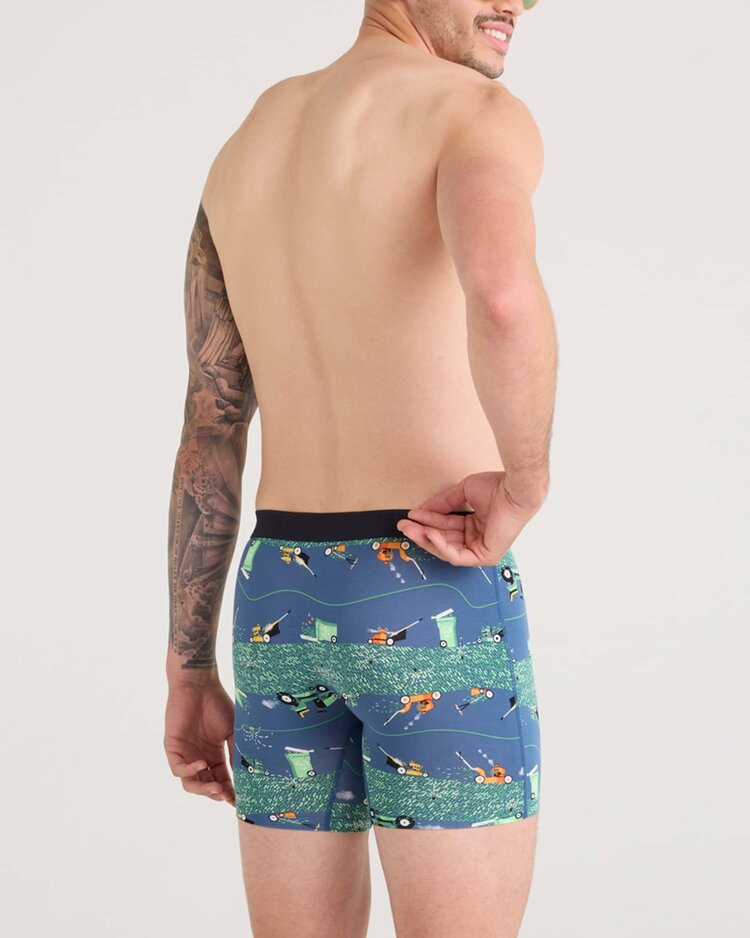 SAXX Saxx Vibe Xtra Soft Comfort Boxer Brief Fly | Buzzcut-Dark Denim