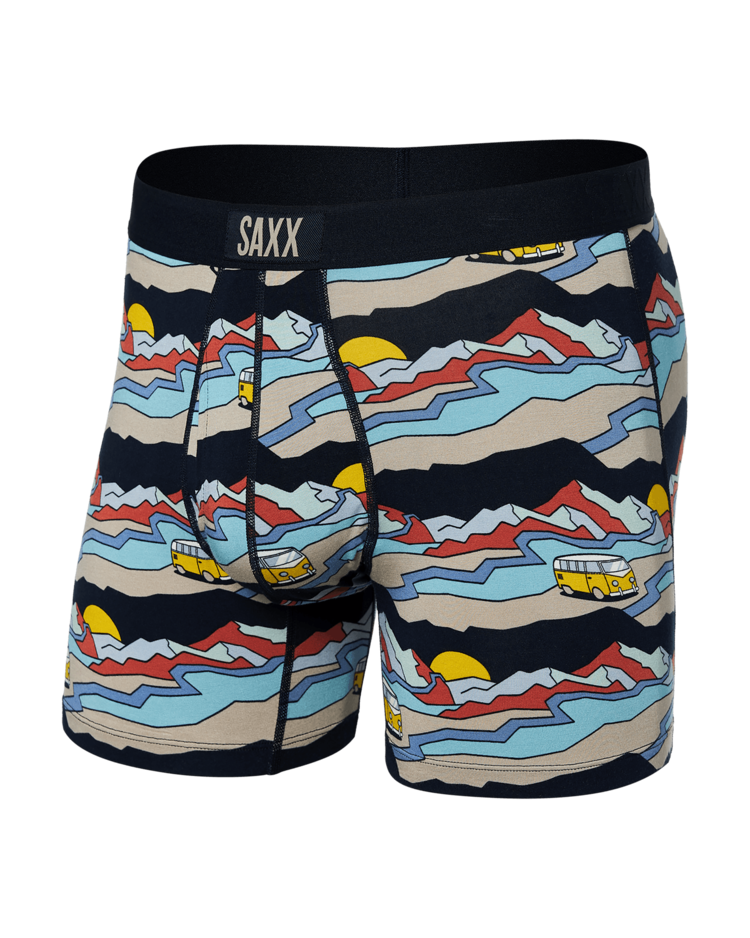 SAXX Saxx Ultra Super Soft Boxer Brief Fly | Cabin Fever- Multi