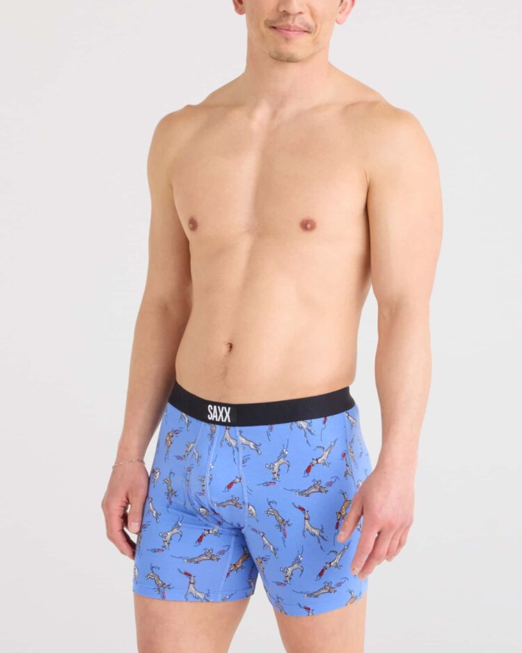 SAXX Saxx Ultra Super Soft Boxer Brief Fly | Disc Dogs-Sail Blue