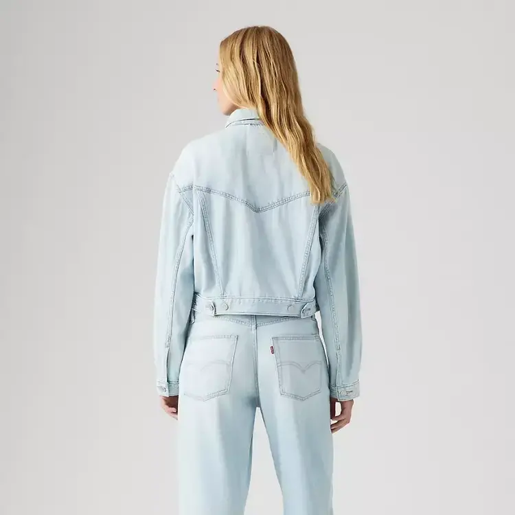 Levis Levis Shrunken 90S Trucker Jacket (Womens) | Luxury Trip