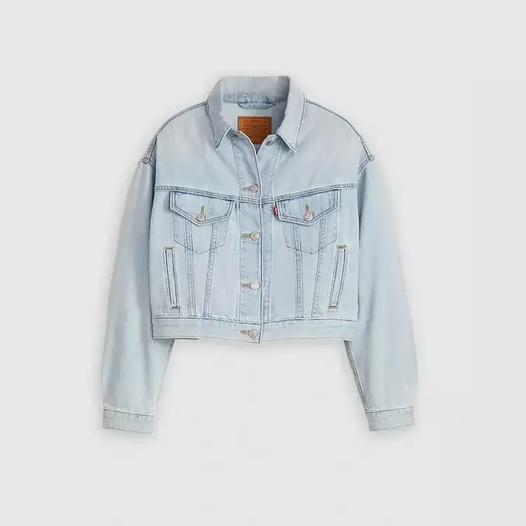 Levis Levis Shrunken 90S Trucker Jacket (Womens) | Luxury Trip