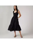 Levis Amaya Tiered Maxi Dress (Womens) | Anthracite Night - The Drop  Rideshop