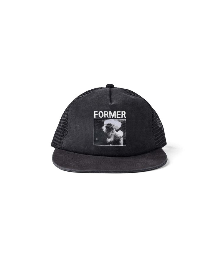 Former Former War Poodle Trucker Cap (Mens) | Black