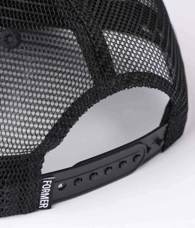 Former Former War Poodle Trucker Cap (Mens) | Black