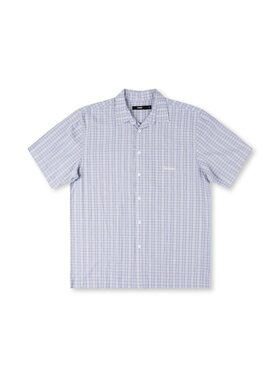 Former Former Manners Check Ss Shirt (Mens) | Blue