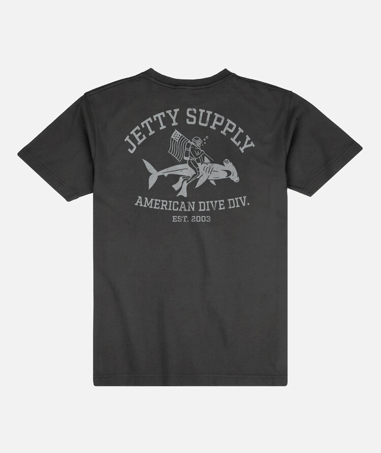 Jetty Jetty Division Tee (Mens) | Black