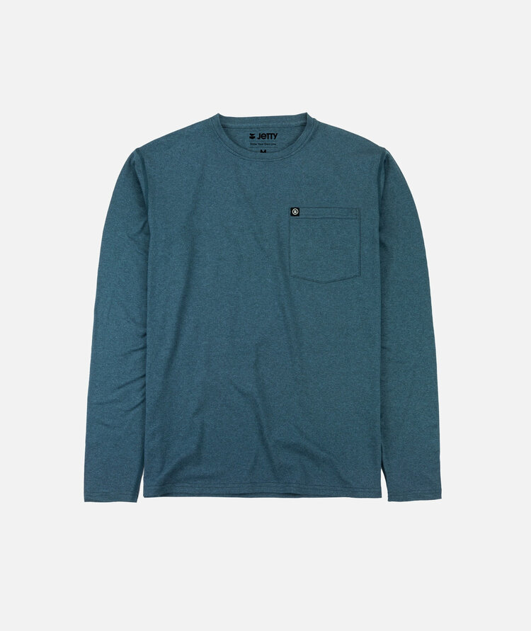 Jetty Jetty Hydra Performance Long Sleeve (Mens) | Indigo