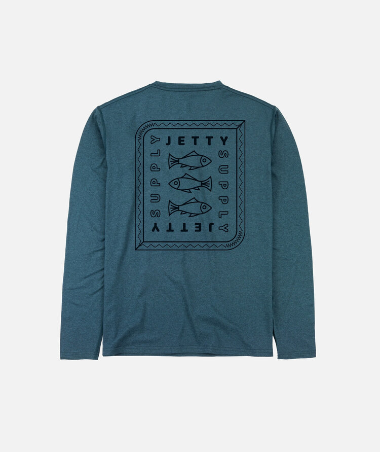 Jetty Jetty Hydra Performance Long Sleeve (Mens) | Indigo