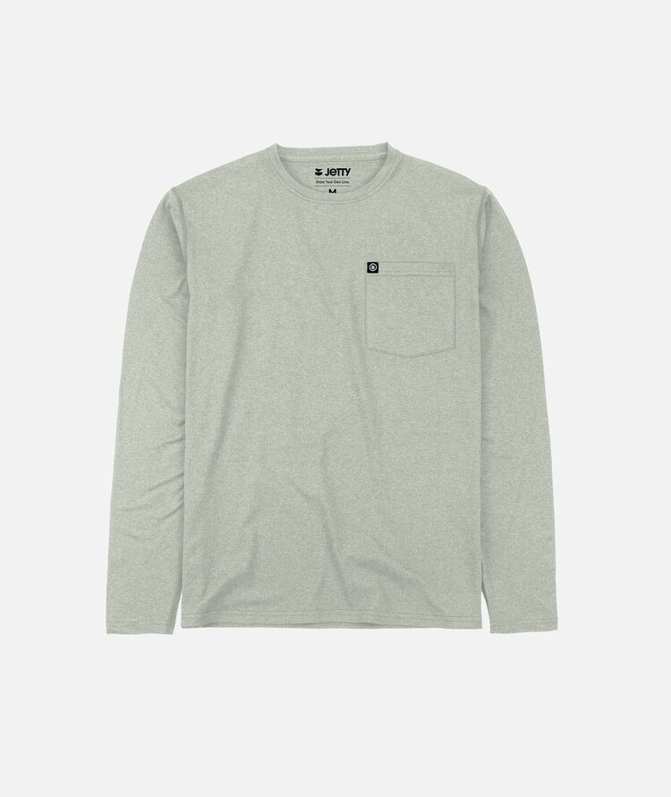 Jetty Jetty Hydra Performance Long Sleeve (Mens) | Sage Green